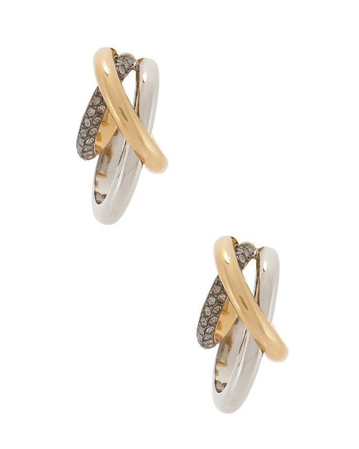 DEMARSON Metallic Aya Hoops