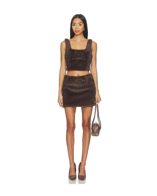 Steve Madden Black Aviva Skirt