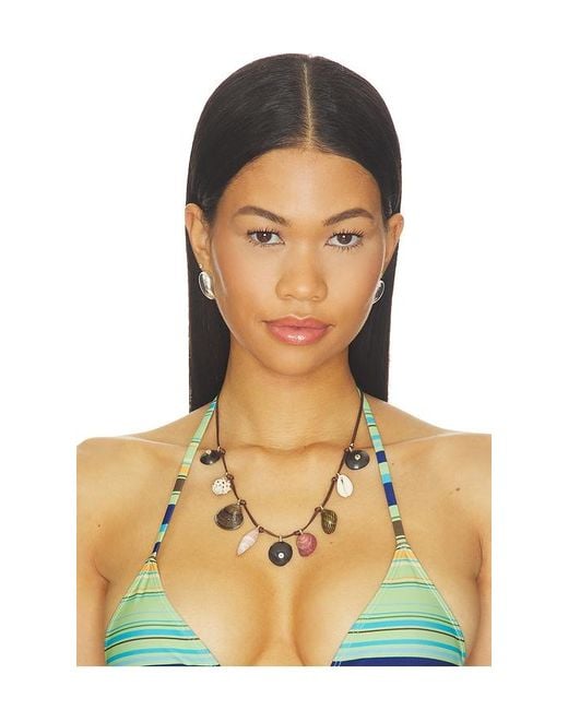 Eliou Black Moku Wrap Necklace