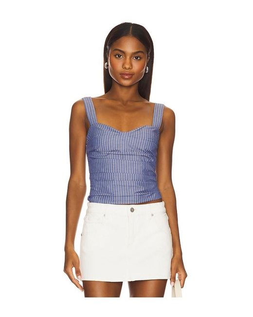 Lioness Blue Cobain Corset Top