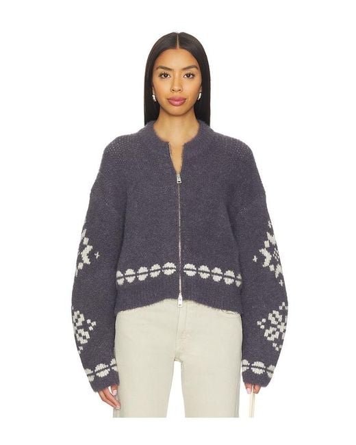 LSPACE Blue Cosmos Sweater