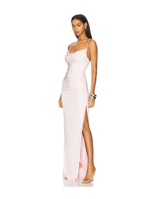 Lovers + Friends White Odessa Gown