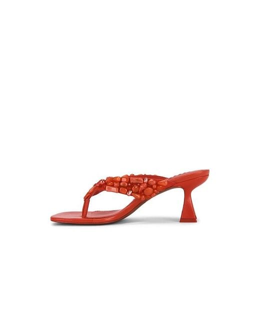 Cult Gaia Red Abi Sandal