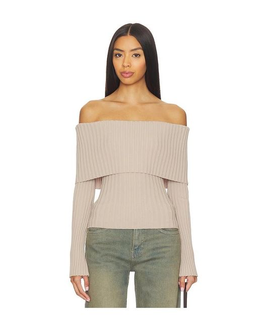 Nia Natural Saffron Sweater