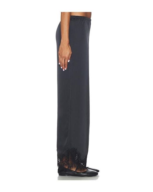 Lovers + Friends Black Marine Pant