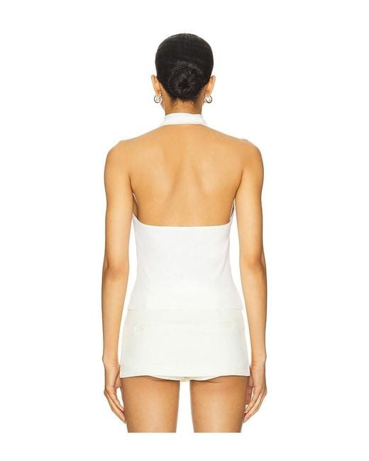 MAJORELLE White Clara Top