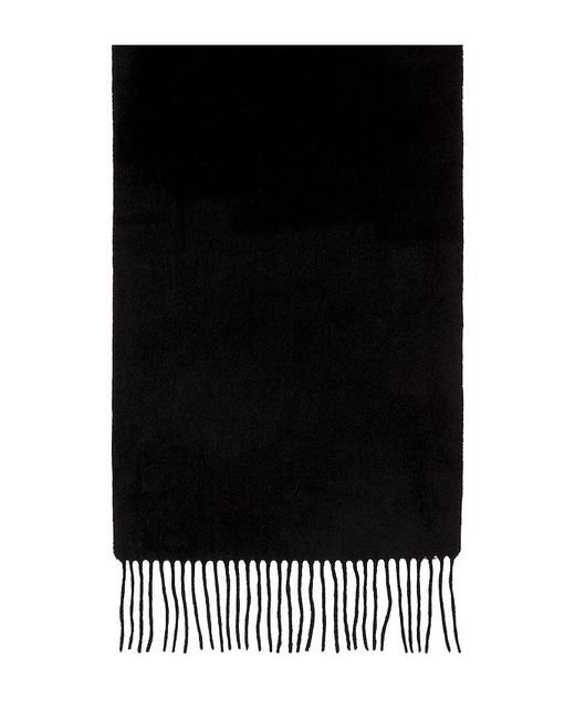 Beams Plus Black Cashmere Scarf Solid for men