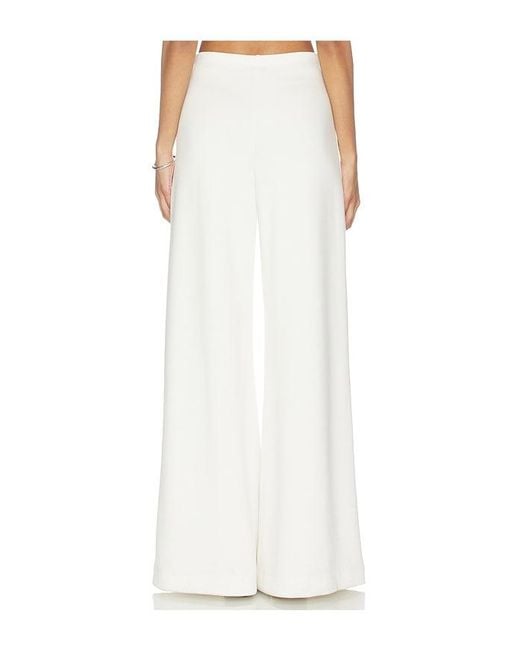 Ripley Rader White Scuba Wide Leg Pant