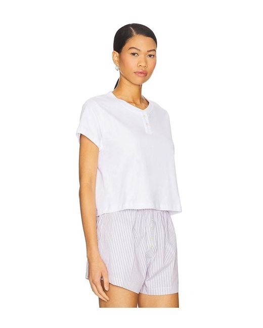 Leset Margo クラシックTシャツ White