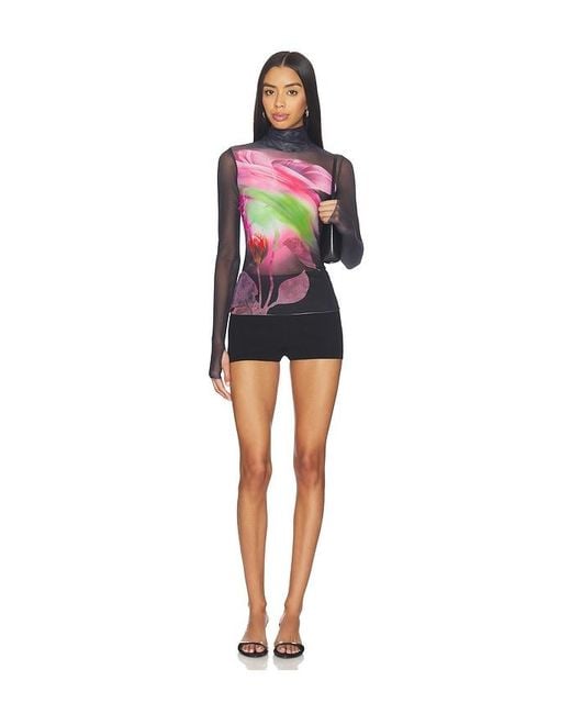 AFRM Red Zadie Top
