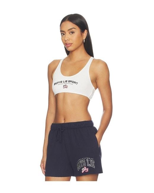 Boys Lie Red Sport Bralette