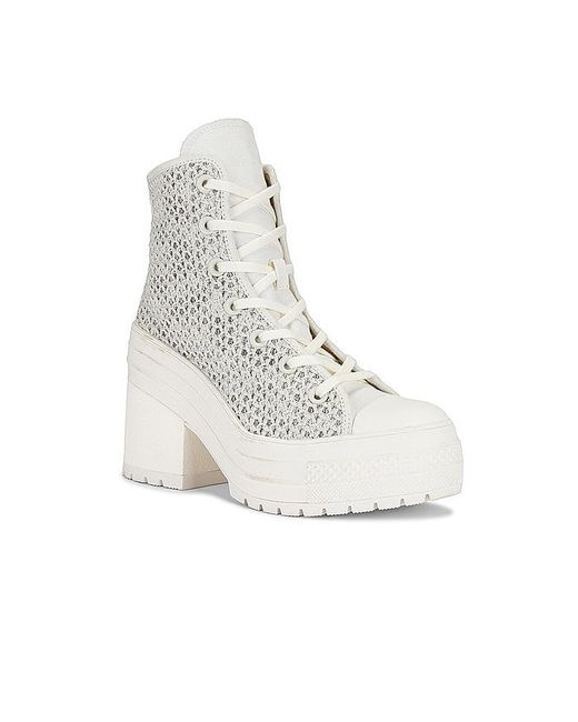 Converse White Chuck 70 De Luxe Heel Platform Sneaker