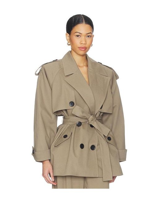 SELMACILEK Natural Terra Trenchcoat