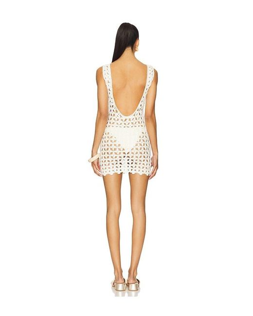 MORE TO COME White Linds Mini Dress
