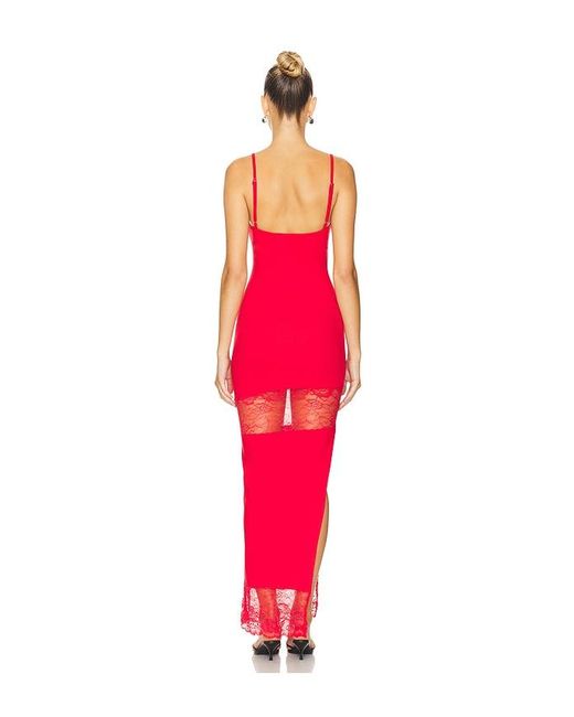 ROBE GEMMA en Red superdown