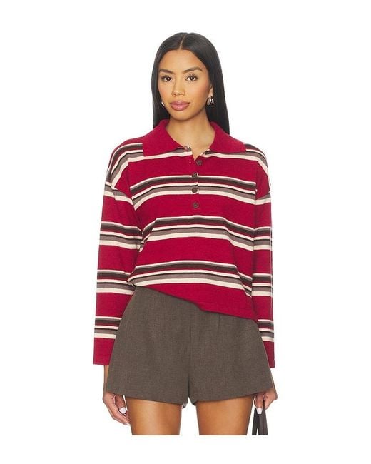 Heartloom Red Joyce Sweater