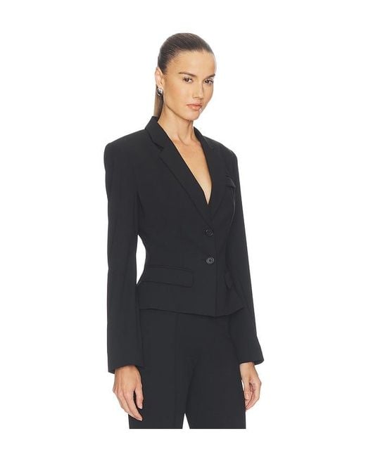 Smythe Black Two Button Tillie Blazer