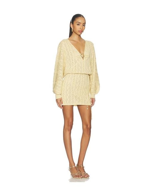 Spell Natural The Moss Knit Mini Dress