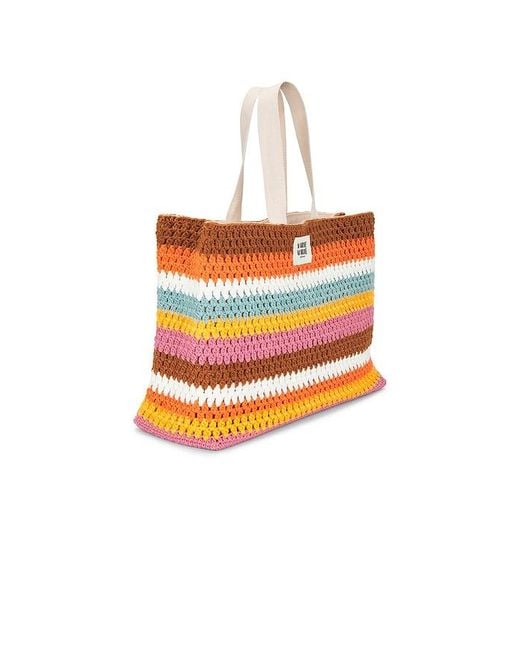 Marie Marie Amsterdam Orange Shoppers Bag