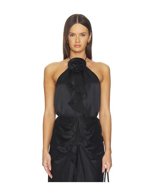 Cinq À Sept Black Hallie Top