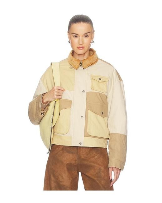 Isabel Marant Natural Jacke Risla