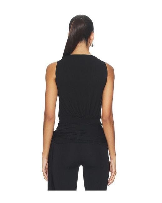 ALL THE WAYS Black Jackalina Top