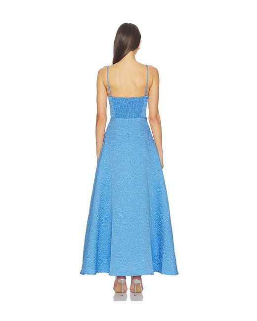 Elliatt Blue Briallen Textured Gown