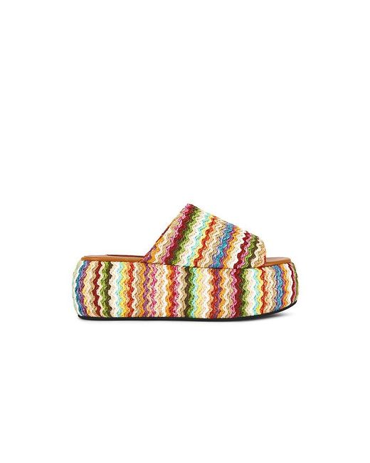 Simon Miller Multicolor Cloudy Platform Sandal