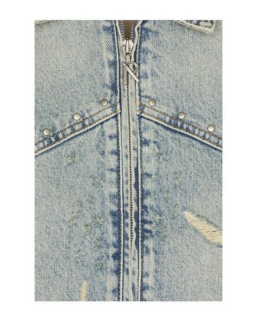 Represent Blue X Guns N' Roses Denim Jacket for men