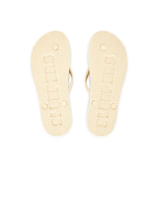 Sleeper White Slim Flip Flop