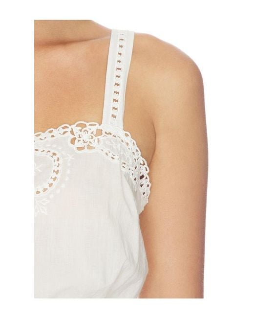 Camila Coelho White Carlina Top