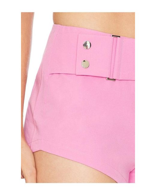 BY.DYLN Pink X Revolve Ren Micro Shorts