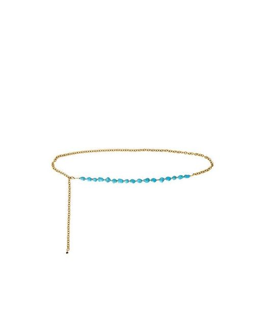 petit moments Blue Chain Belt