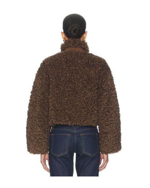 Elodie the Label Brown Rio Faux Fur Jacket