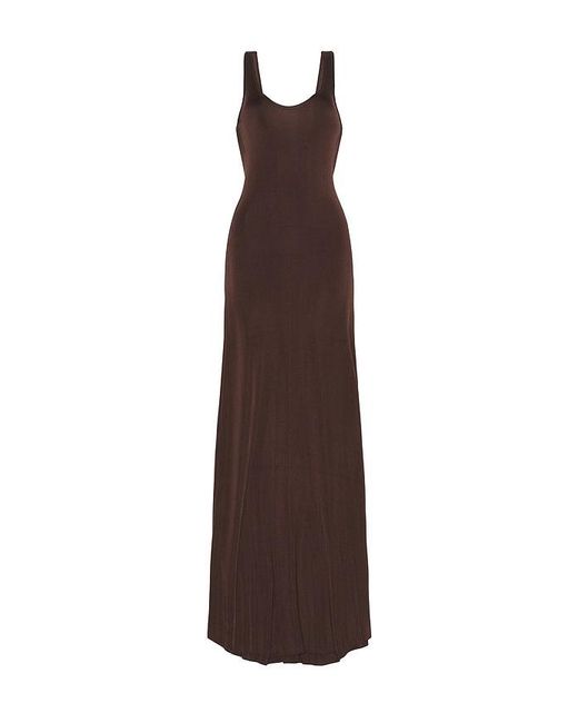 SRG Brown Octayvia Knit Gown