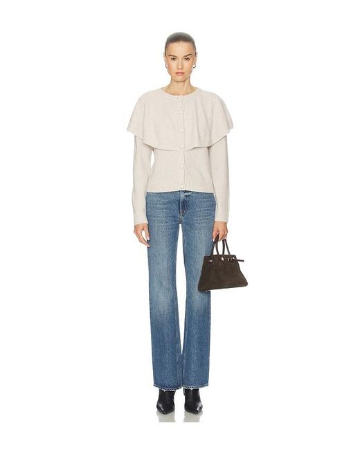LNA Natural Holly Cape Cardigan
