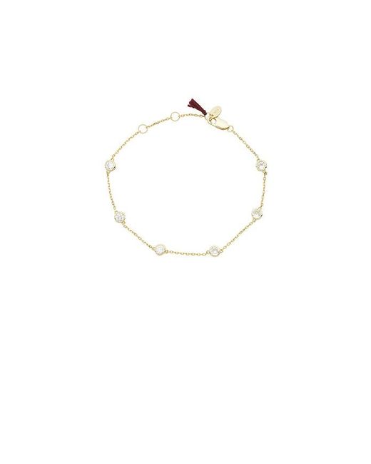 Shashi Metallic Emily Diamond Bracelet