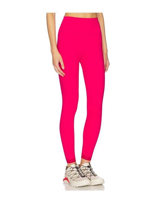 Spiritual Gangster Pink Lotus Lace Legging