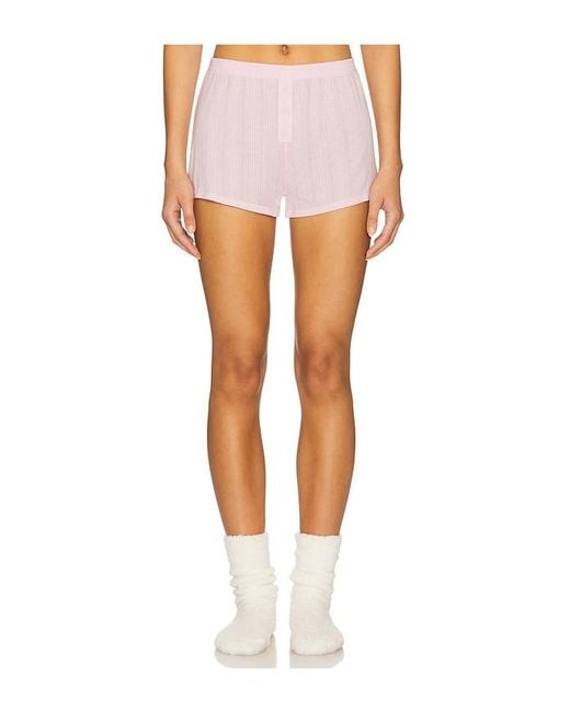 Negative Underwear White Whipped Boyfriend Short