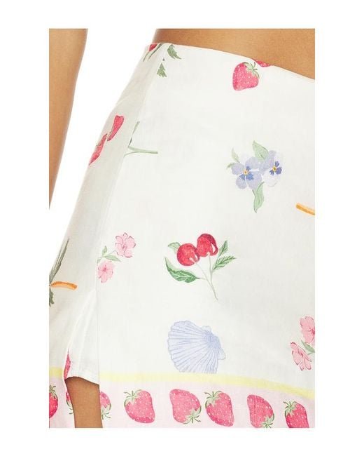 Amanda Uprichard White Jace Skort