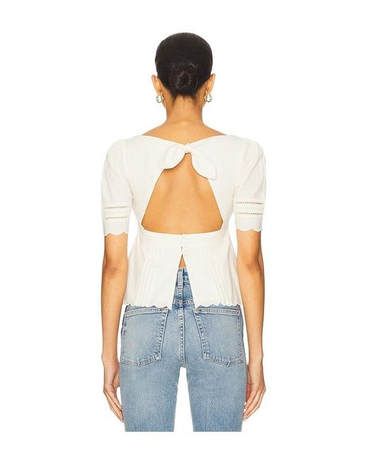 Stone Cold Fox White X Revolve Shay Top