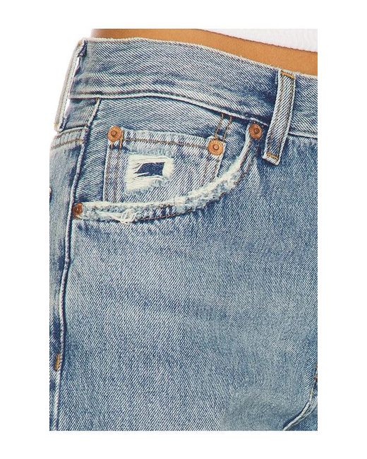 Re/done Blue 90S Wide Leg Jeans