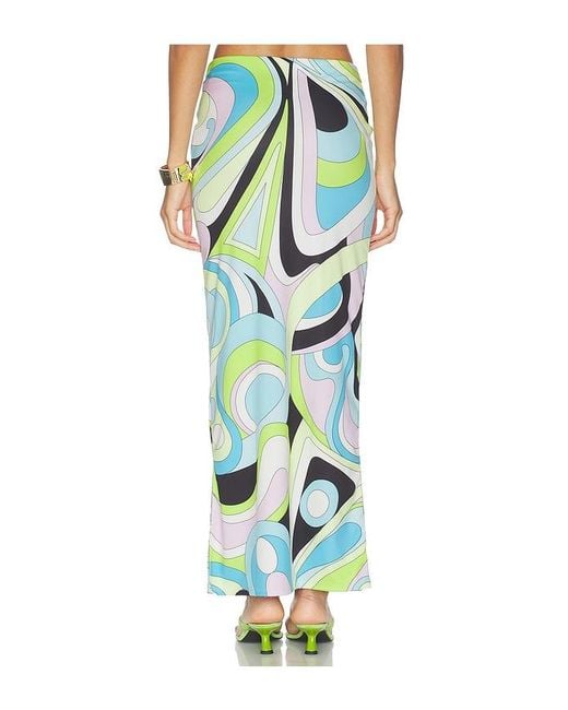 Cin Cin Green City Maxi Skirt