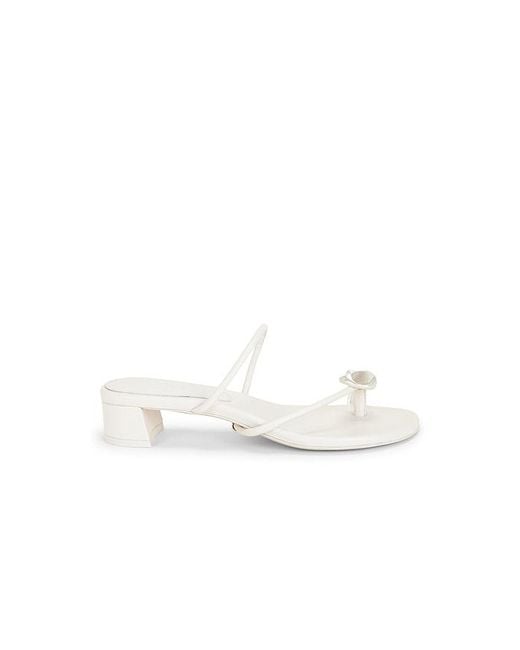 Cult Gaia White Luca Sandal