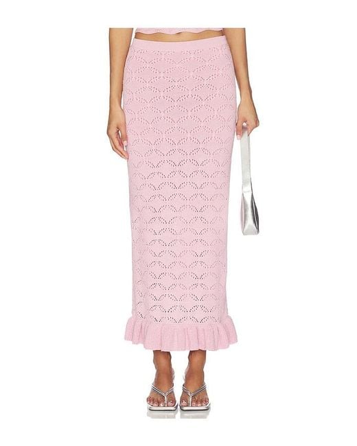 CAPITTANA Pink Christy Skirt