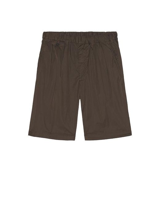 2 Pleats Relax Shorts Nyco Twill En Talla (También En M) Beams Plus de hombre de color Black