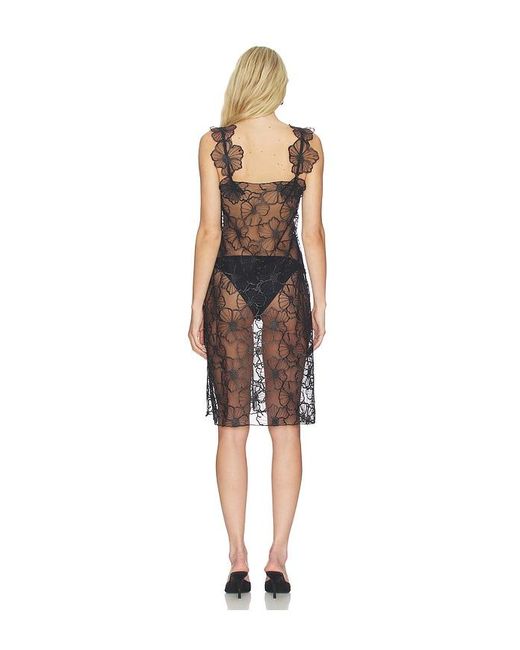 OperaSPORT Black Iris Dress