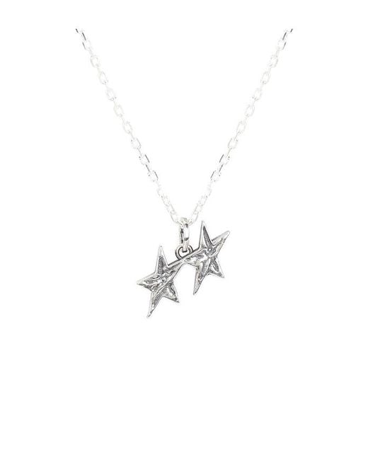 Twojeys Black Signature Stars Necklace for men
