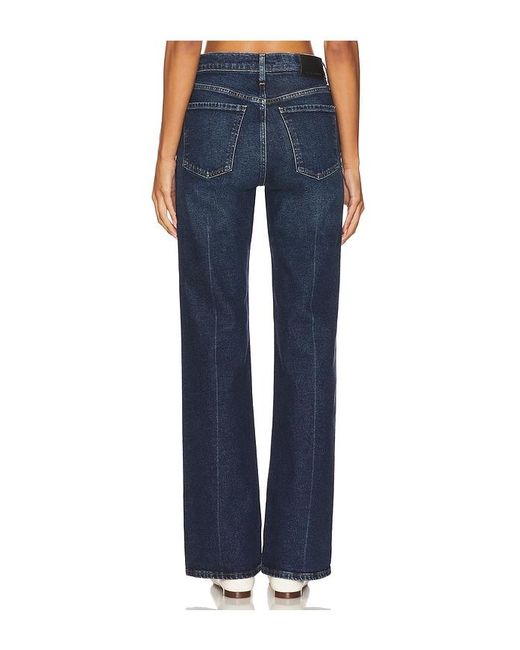 Citizens of Humanity Blue Vidia Mid-Rise Bootcut Jeans