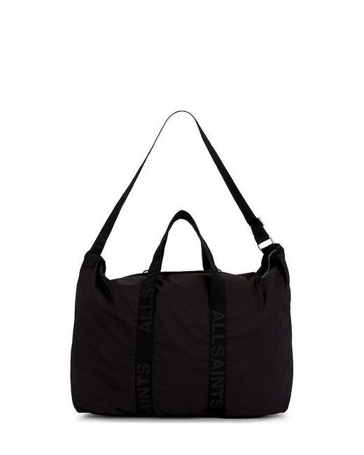 AllSaints Black Kei Dufflebag for men